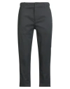 Beaucoup .., Man Pants Charcoal Size 32 Cotton, Elastane In Gray