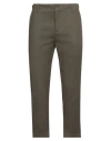 Beaucoup .., Man Pants Military Green Size 30 Cotton, Elastane