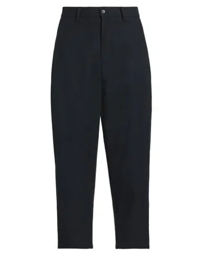 Beaucoup .., Man Pants Navy Size 34 Cotton, Polyester In Navy Blue