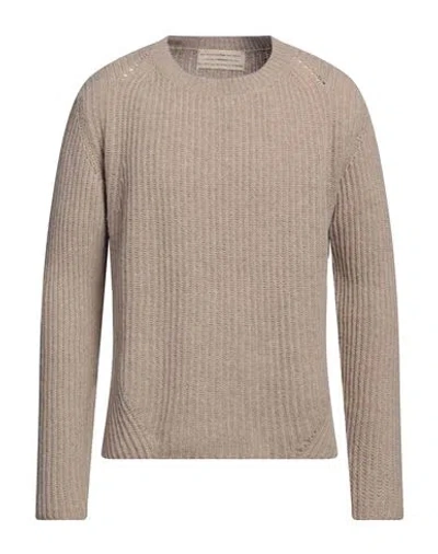 Beaucoup .., Man Sweater Beige Size Xl Wool, Polyamide
