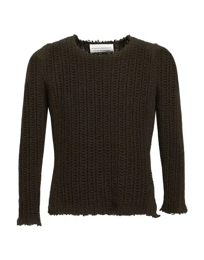 Beaucoup .., Man Sweater Dark Green Size L Wool
