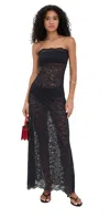 Beaufille Anise Dress Black In Black