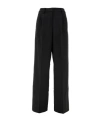 Beaufille Belt Loop Belt Casual Pants In Black