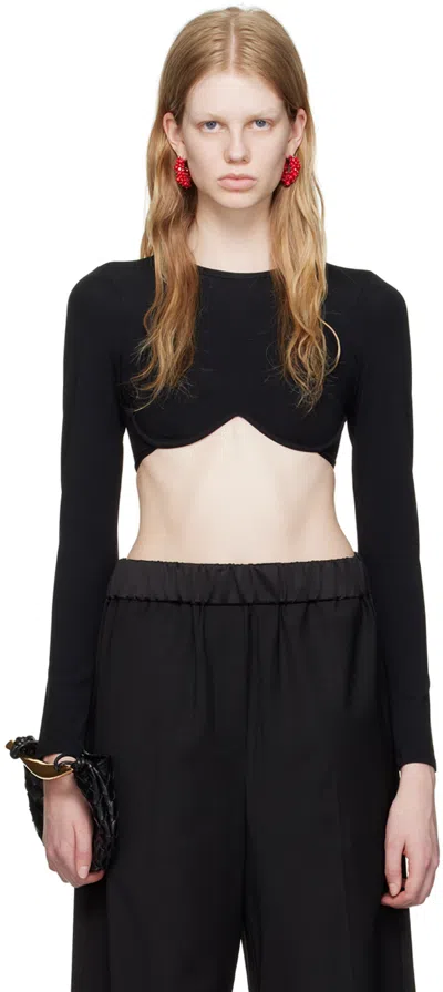 Beaufille Black Ariel Long Sleeve Long Sleeve T-shirt