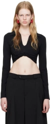 Beaufille Black Coma Blouse In Black