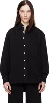 Beaufille Black Deren Denim Shirt In Black