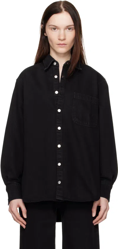 Beaufille Black Deren Denim Shirt