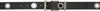 Beaufille Black Eyelet Belt In Black