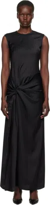 Beaufille Black Imogen Maxi Dress In Black