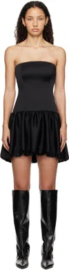 Beaufille Black Maro Minidress In Black
