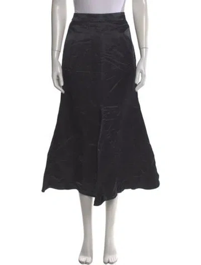 Pre-owned Beaufille Midi Length Skirt In Blue