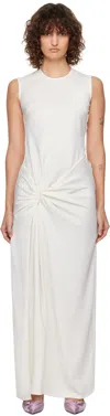 Beaufille Off-white Imogen Maxi Dress In Porcelain