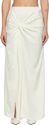 Beaufille Off-white Imogen Maxi Skirt In Porcelain