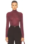 Beaufille Rodin Top In Black & Red