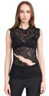 Beaufille Ssense Exclusive Black Silva Blouse In Black