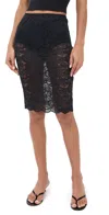 Beaufille Sinatra Skirt Black In Black