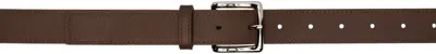 Beaufille Ssense Exclusive Brown 24/7 Belt