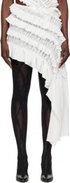 Beaufille White Irving Miniskirt In White