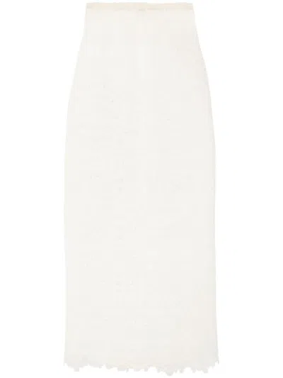 Beaufille White Mori Skirt