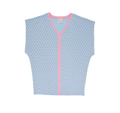 Beaufort Bonnet Women's Colada Cover Ups In Holly Hills Hand Block In Blue