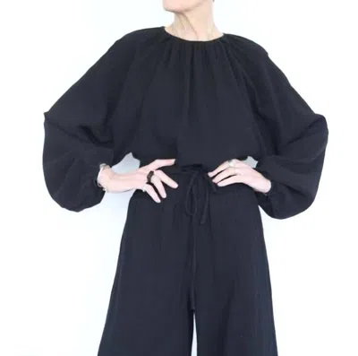 Beaumont Organic Chaya Top In Black