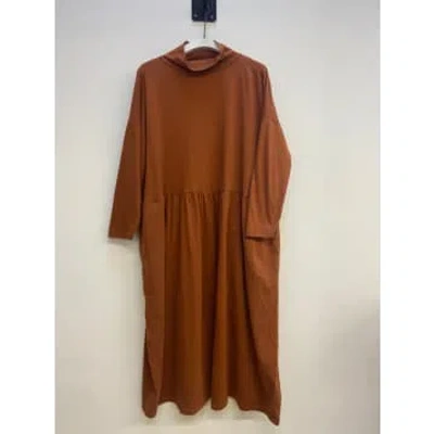 Beaumont Organic Nicola Dress In Caramel Size S In Brown