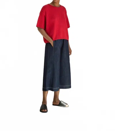 Beaumont Organic Nicole-leigh Denim Trousers In Indigo In Multi