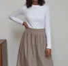 Beaumont Organic Shoba Jane Top In White In White