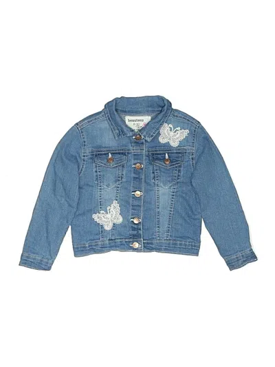 Pre-owned Beautees Kids' Denim Jacket In Blue