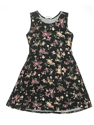 Pre-owned Beautees Kids' Dress In Black