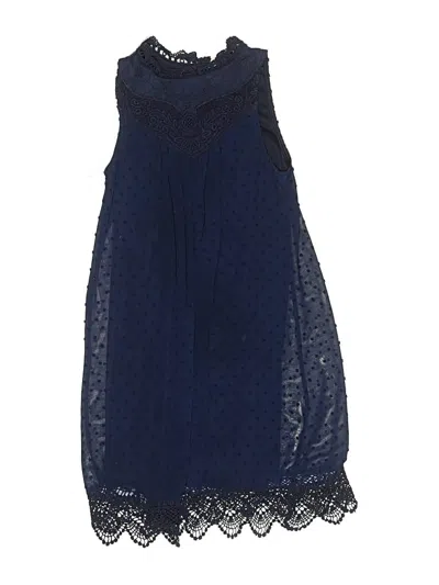 Pre-owned Beautees Kids' Dress In Blue