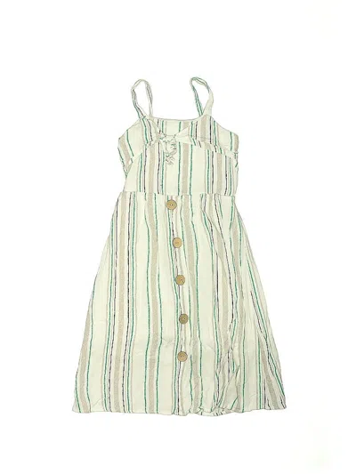 Pre-owned Beautees Kids' Dress In Green