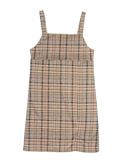 Pre-owned Beautees Kids' Dress In Tan