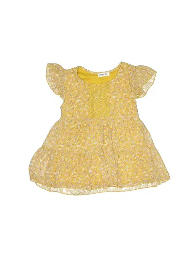 Pre-owned Beautees Kids' Dress In Yellow