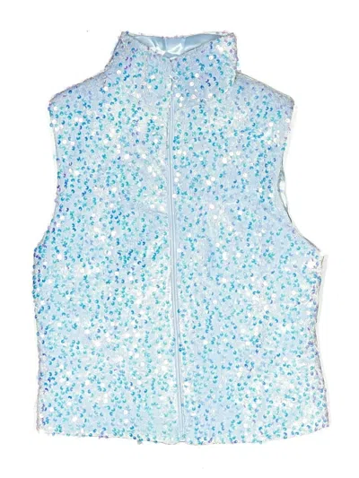 Pre-owned Beautees Kids' Vest In Blue