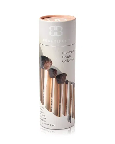 Beautifect Professional Brush Collection - Matte Gold