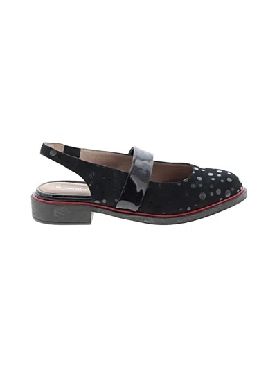 Pre-owned Beautifeel Flats In Black