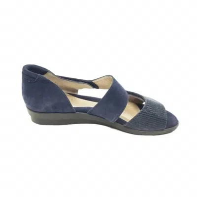 Beautifeel Women's Dita Wedge Sandal In Navy In Multi