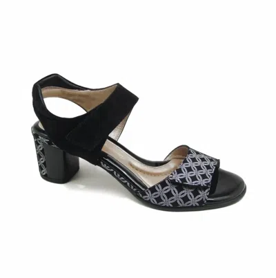 Beautifeel Women's Marnie Sandal In Black/white Mosaic In Multi