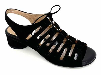 Beautifeel Women's Payton Sandal In Black Suede