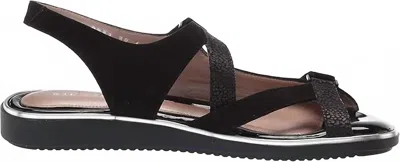 Beautifeel Women's Robin Sandal In Black Leo Matte In Multi