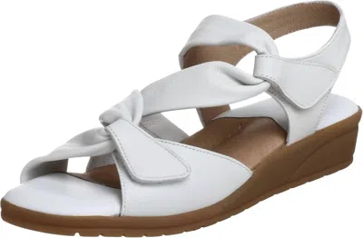 Beautifeel Women's Venezuela Sandals In White Leather In Multi