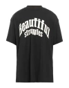 Beautiful Struggles Man T-shirt Black Size Xl Cotton