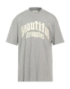 Beautiful Struggles Man T-shirt Grey Size L Cotton