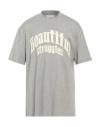Beautiful Struggles Man T-shirt Grey Size L Cotton In Grey