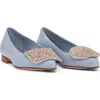 Beautiisoles Bonnie Pointed Toe Ballet Flat