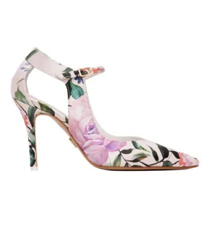 Beautiisoles By Robyn Shreiber Women's Agnese Floral In Pink/white
