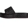 Beautiisoles By Robyn Shreiber Women's Deedee Leather Sandal In Black In Black