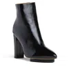 Beautiisoles By Robyn Shreiber Women's Tessa Patent Leather Boot In Black In Black