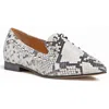 Beautiisoles Celeste Pointed Toe Loafer In Multi